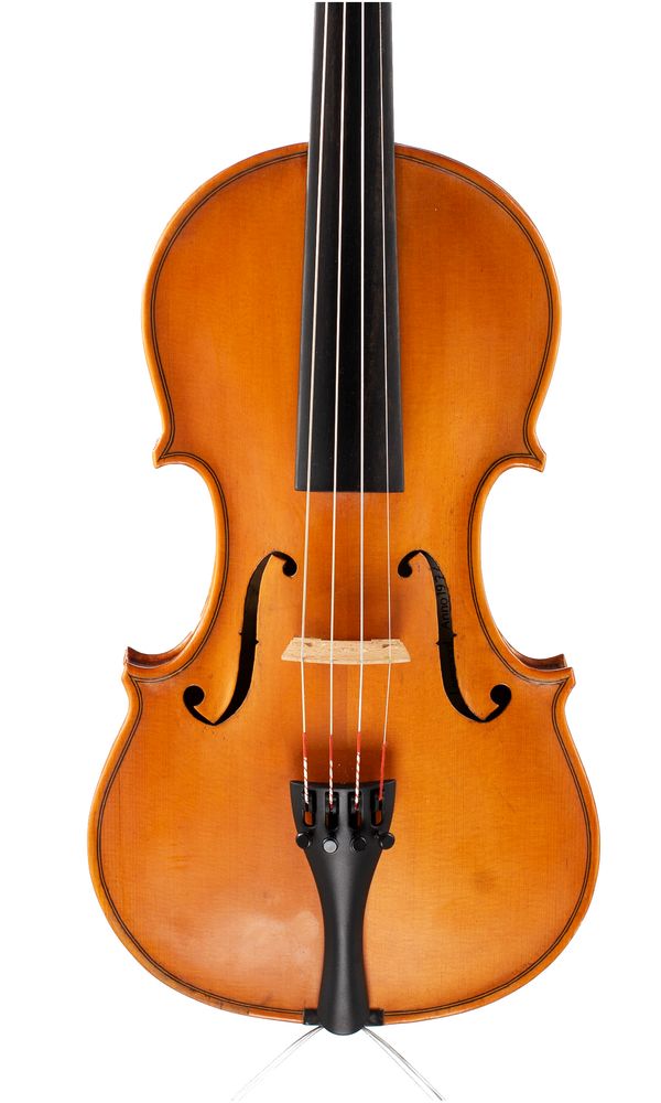 A violin by Harold E. Parkins, Liverpool, 1976