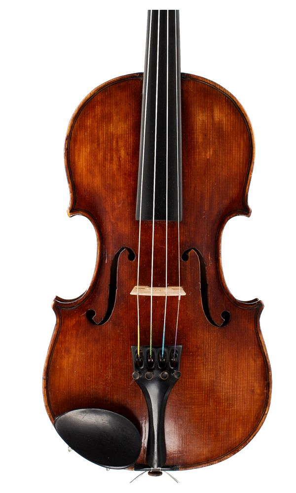 A violin, probably by Carolus Haynes, 1913