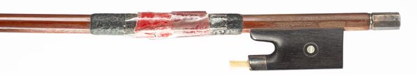 A silver-mounted violin bow, Workshop of Otto Hoyer, Germany, circa 1940
