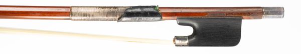 A silver-mounted viola bow, Workshop of Penzel, Germany, circa 1950