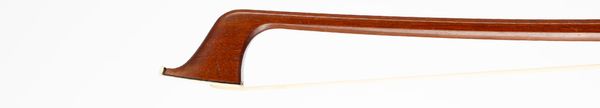 A silver-mounted cello bow by Percival Bryant, England, circa 1950