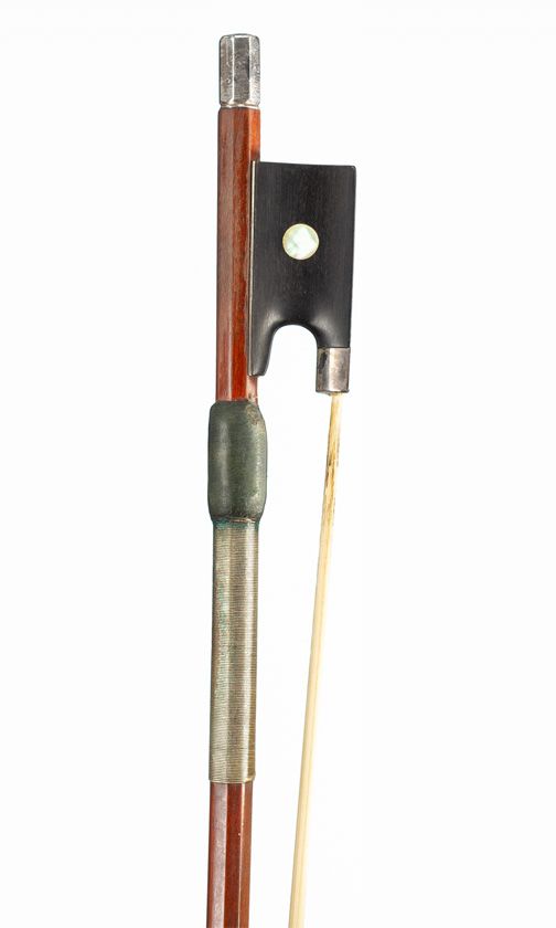 A silver-mounted violin bow, Germany, circa 1920