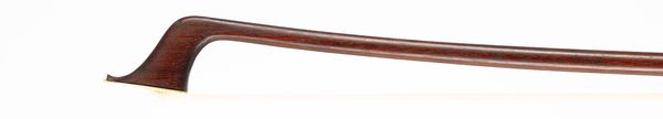 A silver-mounted violin bow, probably by Charles Nicolas Bazin, Paris, circa 1900