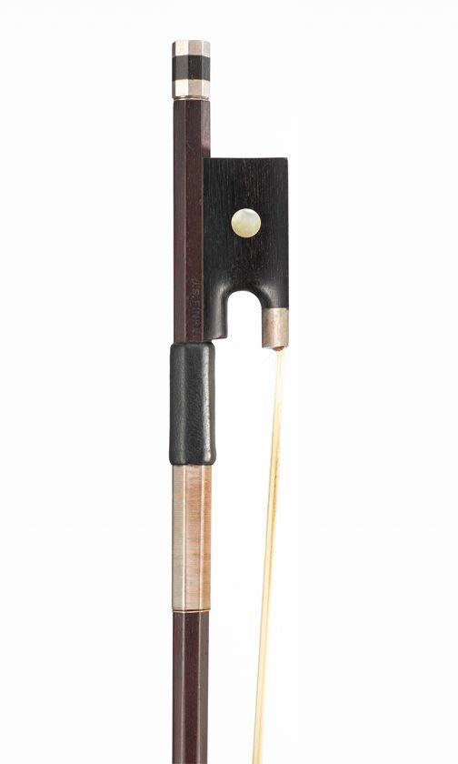 A silver-mounted viola bow, Workshop of Finkel, Switzerland, circa 2000