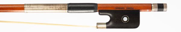 A silver-mounted violin/viola bow by Howard Green, Fife, circa 2000