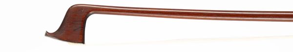 A silver-mounted violin bow by James Tubbs, London, circa 1900