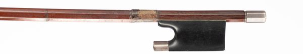A silver-mounted violin bow, Germany, circa 1900