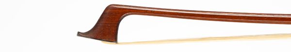 A silver and ivory-mounted cello bow by W. E. Hill & Sons, London, circa 1920