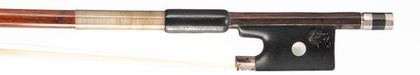 A silver-mounted violin bow, Germany, circa 1920