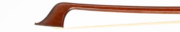A silver-mounted cello bow, possibly England, circa 1880