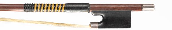 A silver-mounted viola bow by W. E. Hill & Sons, London, circa 1920