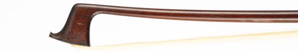 A silver-mounted viola bow by W. E. Hill & Sons, London, circa 1920