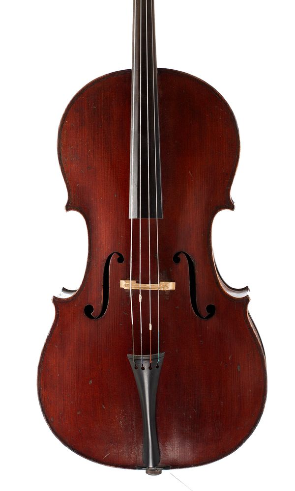 A half-sized cello, Workshop of Jérôme Thibouville-Lamy, Mirecourt, circa 1900