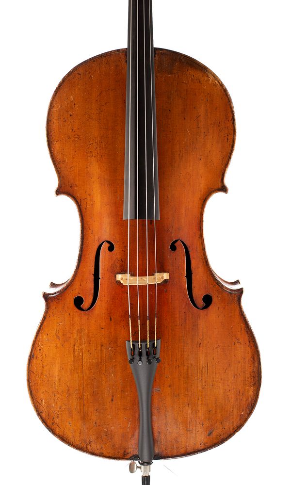 A cello, Mirecourt, circa 1870