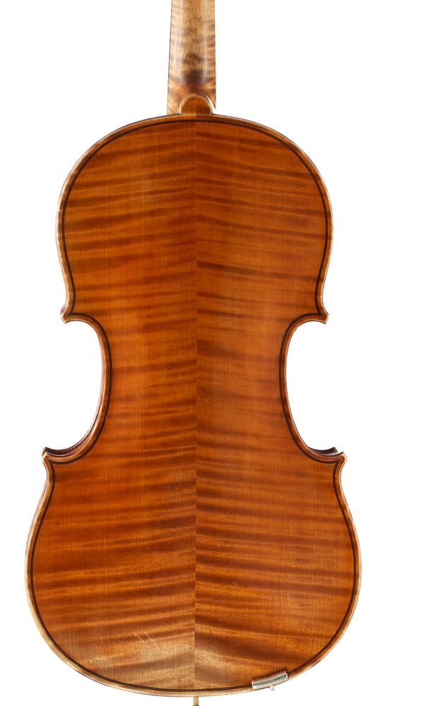 A violin, Mirecourt, circa 1890 - back