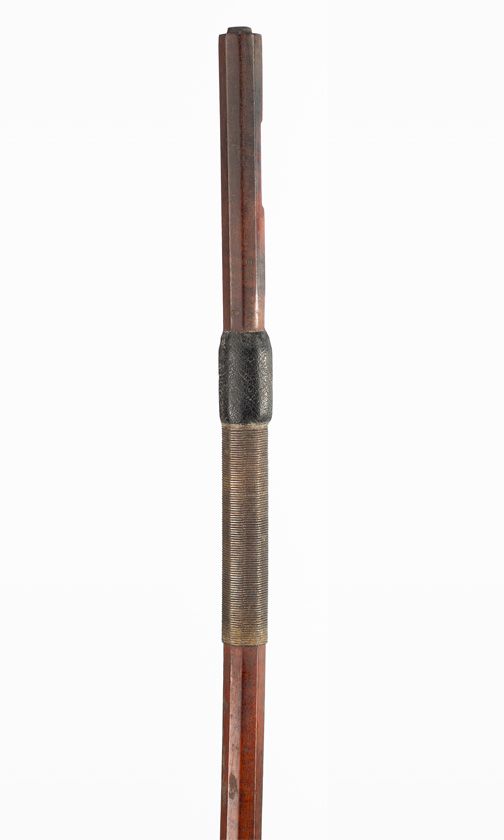 A cello bow stick, branded E. Herrmann