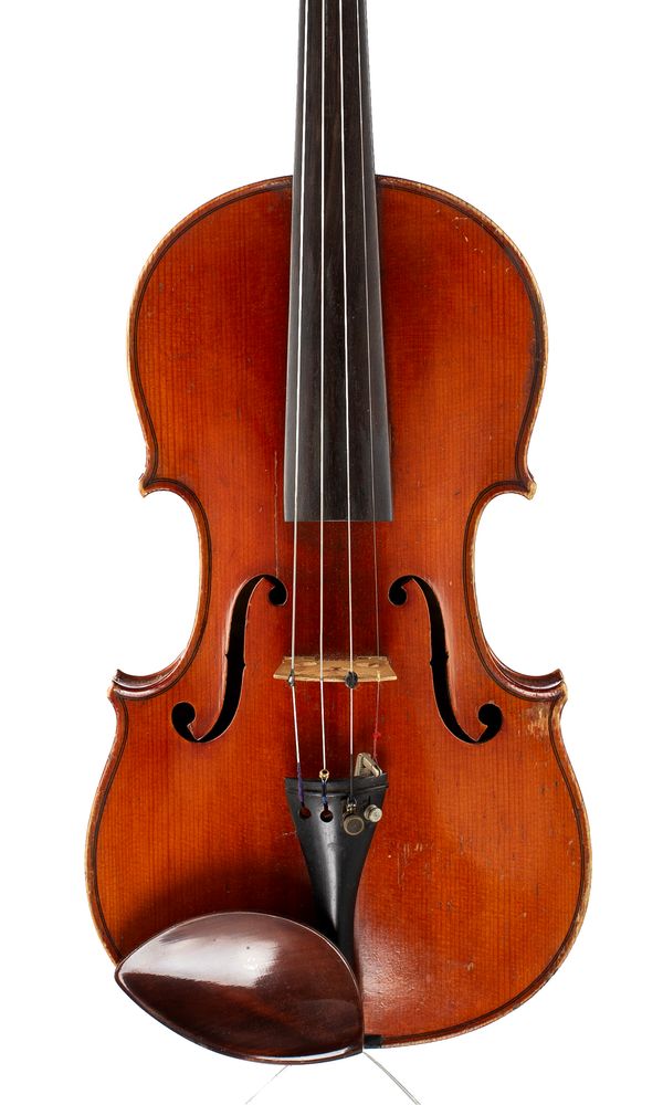 A violin by Emile Fetique, Paris, 1874