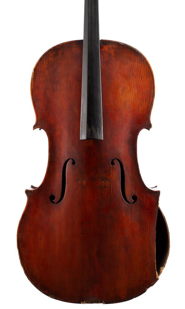 A cello by Mathew Furber, London, circa 1780