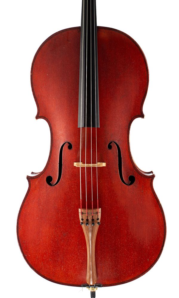 A cello by Charles Adolphe and Charles Nicolas Eugène Gand [Gand Frères], Paris, 1868