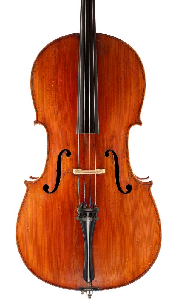 A cello, Saxony, circa 1910