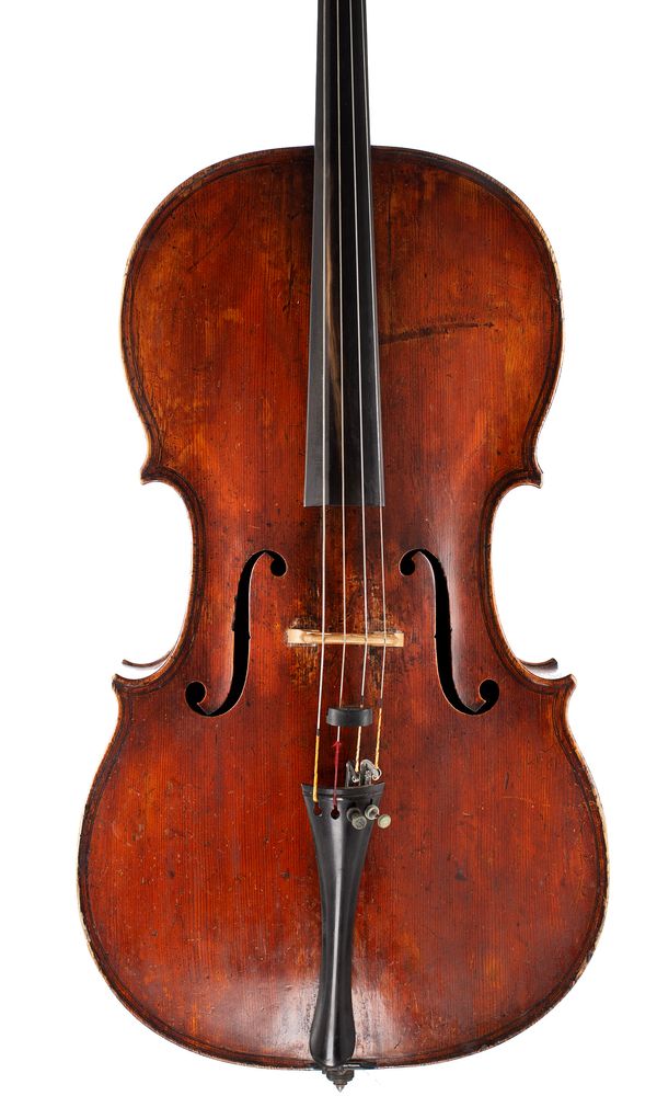 A cello, probably France, 19th Century