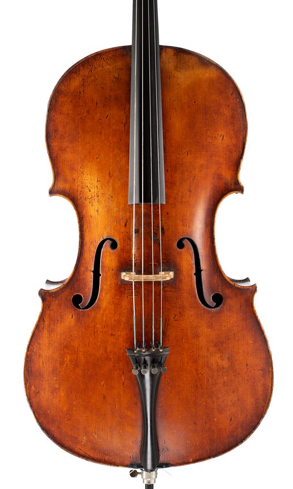 A cello by Johann Knilling, Mittenwald, 1819