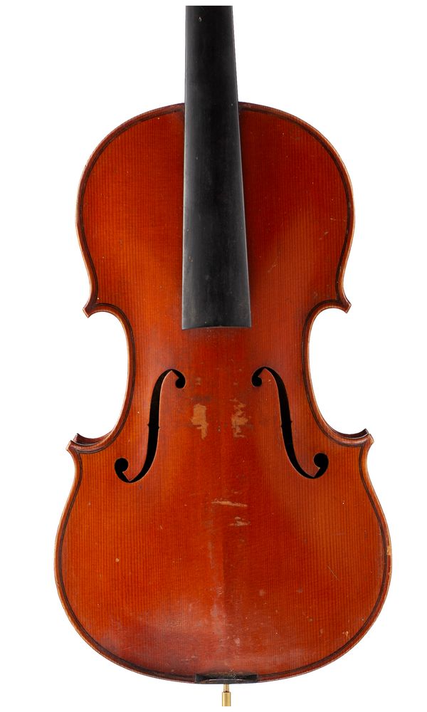 A violin, Workshop of T. Baur, Mirecourt, circa 1890