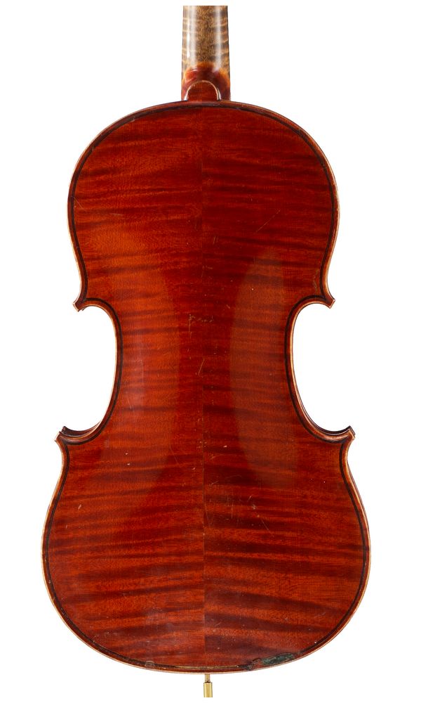 A violin, Workshop of T. Baur, Mirecourt, circa 1890 - back