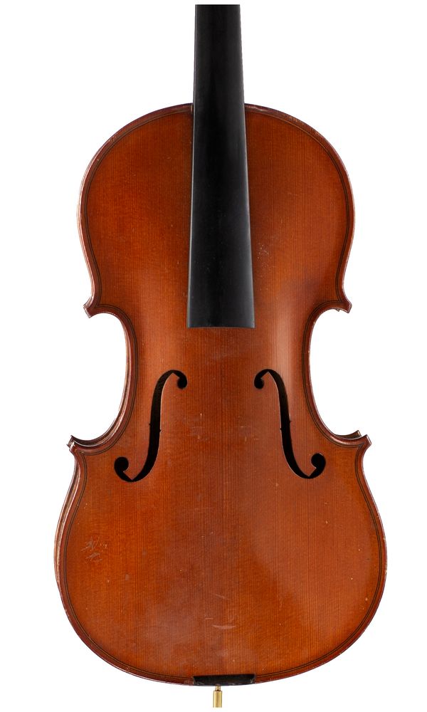 A violin, made for Hawkes & Son, France, circa 1910