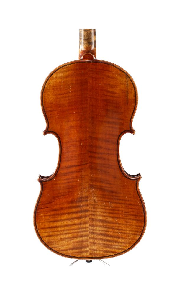 A half-sized violin, France, circa 1900 - back