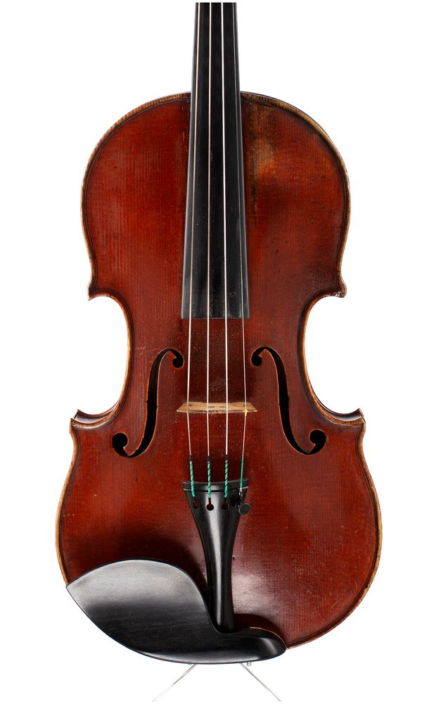A violin, possibly by Gustave Adolphe Bernardel, Paris, 1894