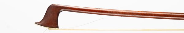 A silver-mounted violin bow, branded Dodd