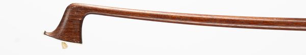 A silver-mounted violin bow, branded Dodd