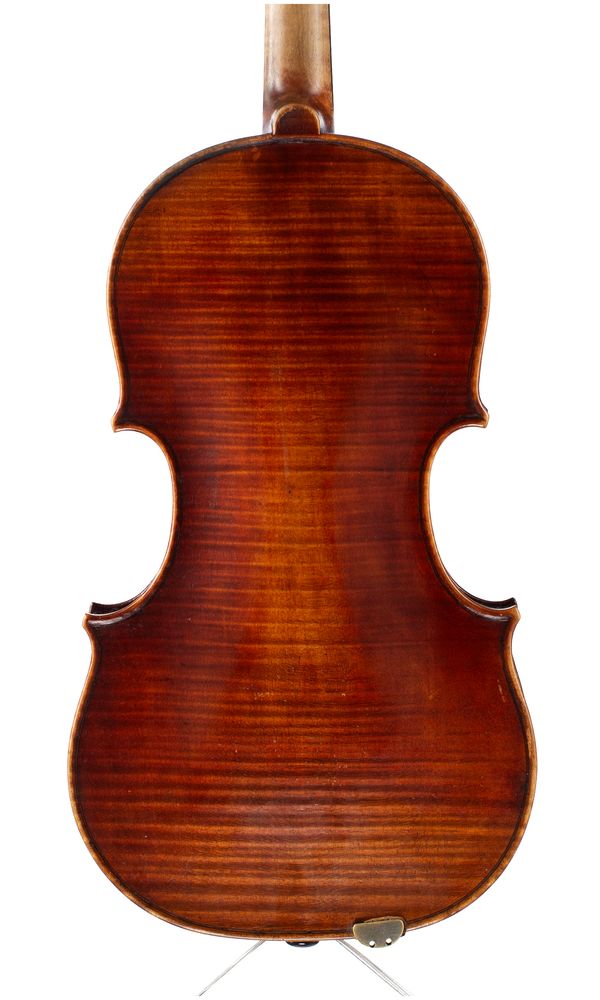 A violin, probably England, circa 1930 - back