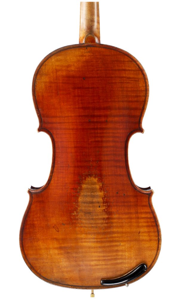 A violin, School of Derazey, France, late 19th Century - back