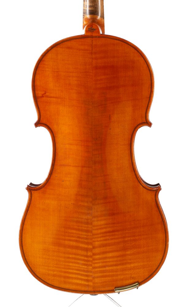 A viola, Workshop of Jérôme Thibouville-Lamy, Mirecourt, circa 1900 - back