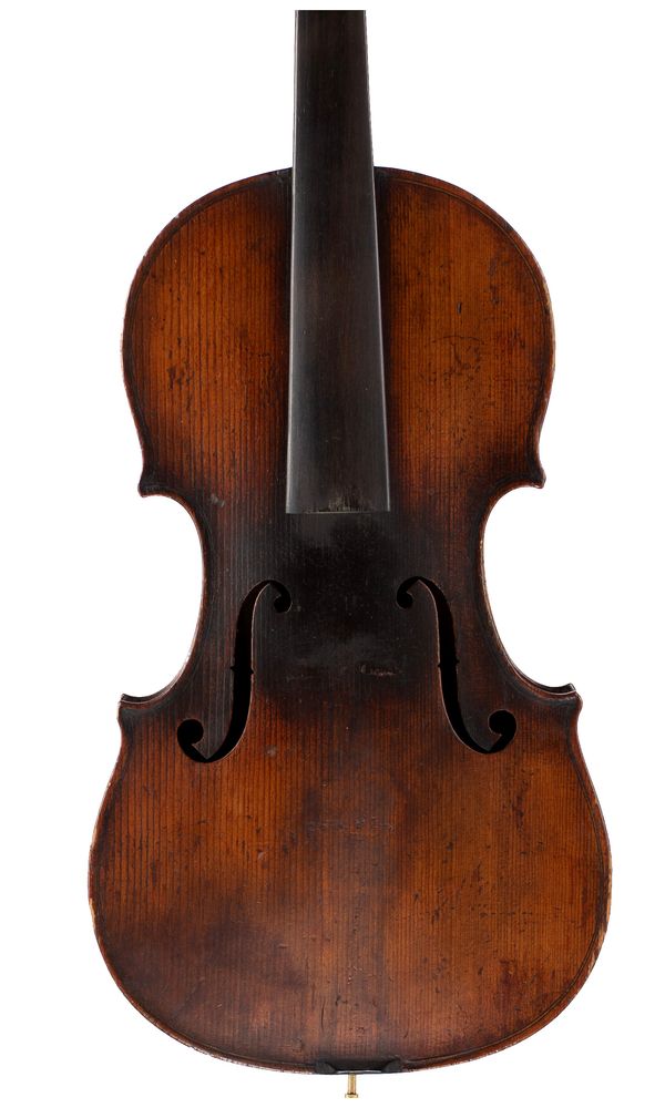 A violin, labelled Copie de Giovanni Grancino...