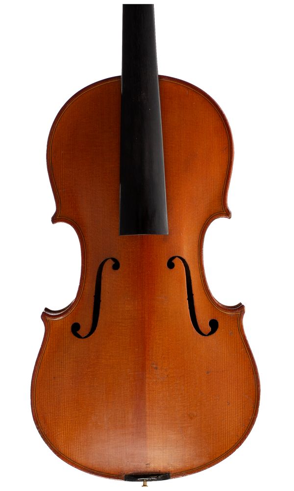 A violin, labelled Antonius Stradivarius...
