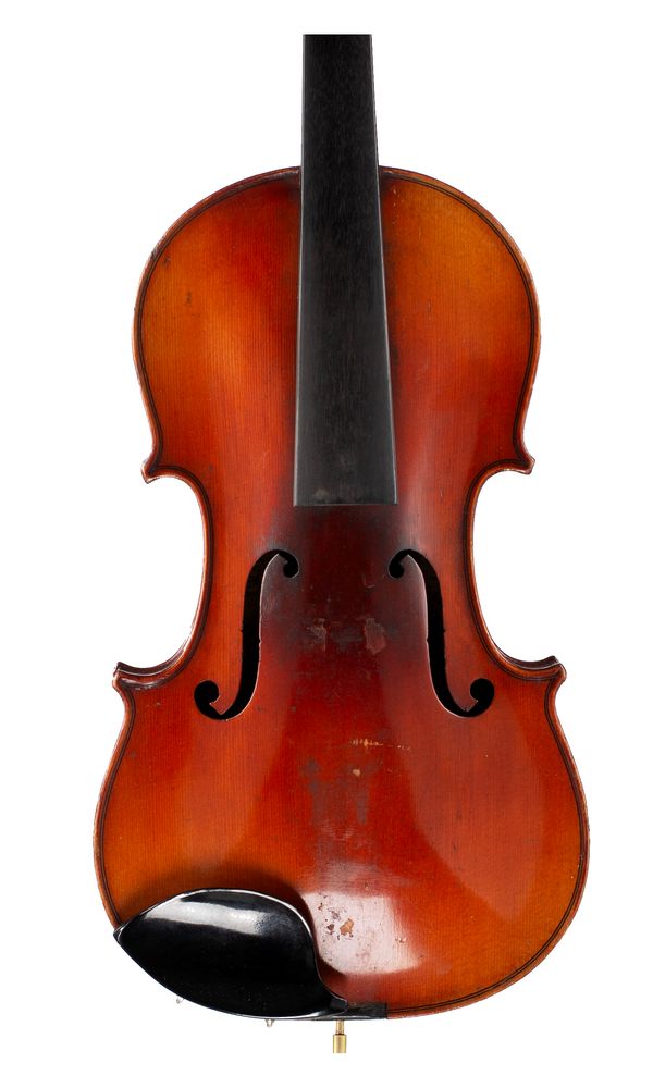 A 7/8th sized violin, labelled J.T.L. 6