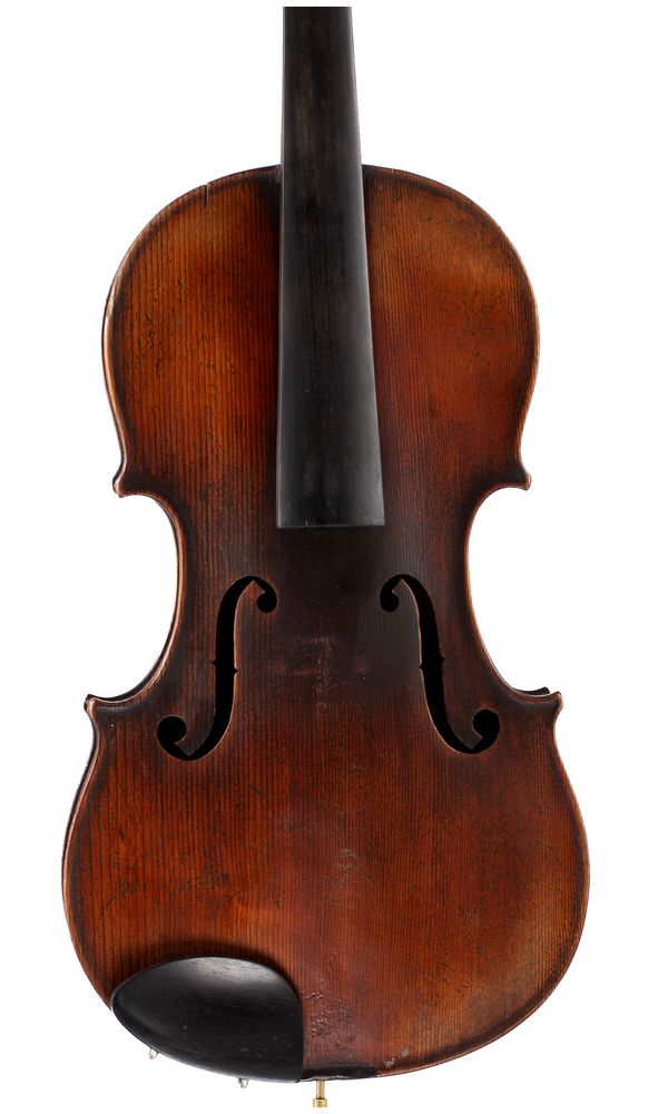 A violin, labelled Antonius Stradivarius...
