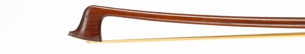 A silver-mounted viola bow, unbranded