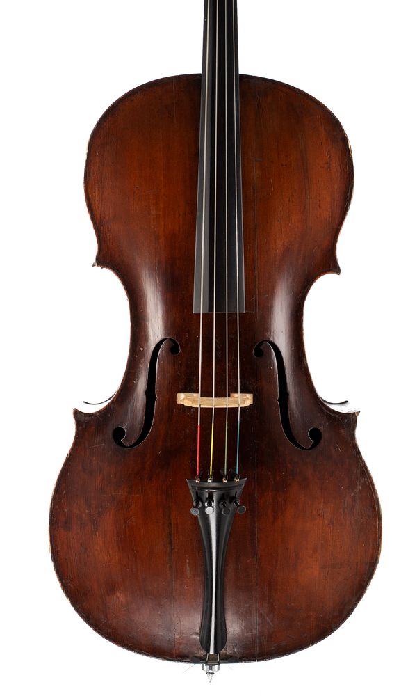 A cello, possibly Prague, circa 1800
