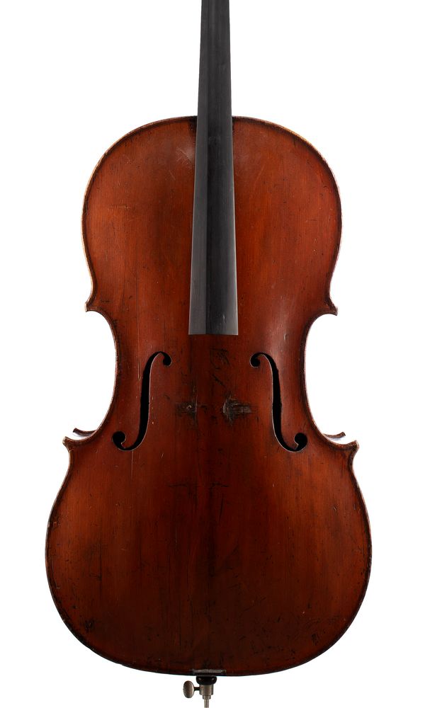 A cello, England, circa 1800