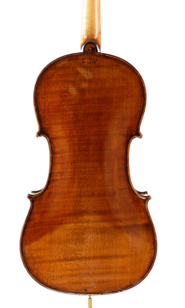 A violin, Workshop of Chappuy, France, 18th Century - back