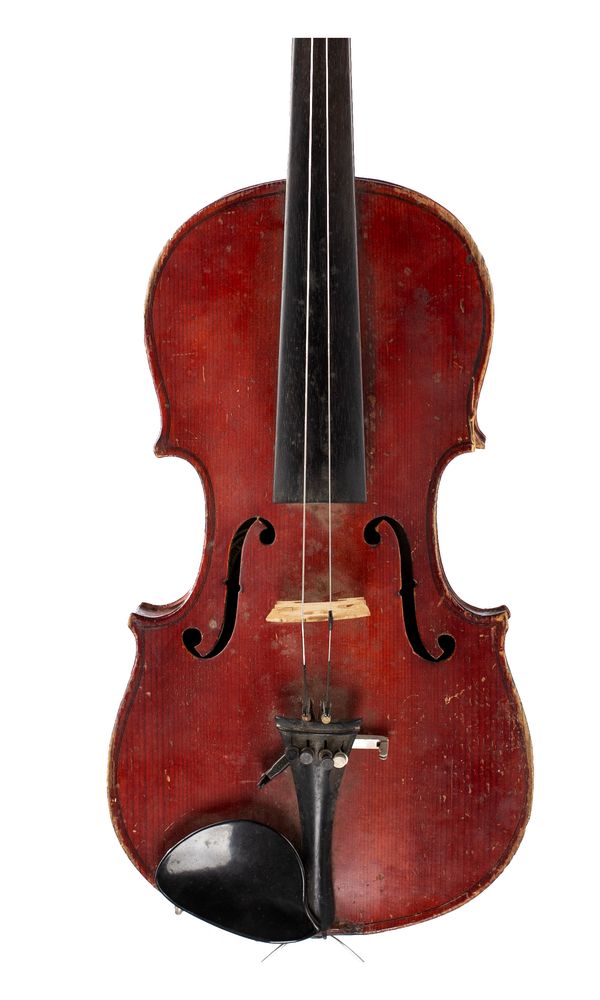 A violin, labelled The Maidstone