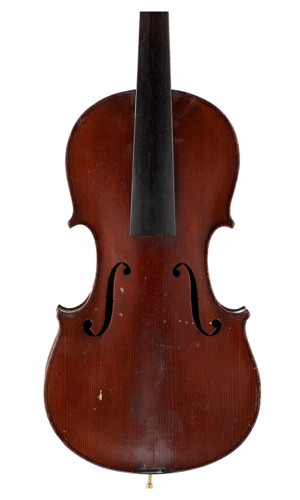 A three-quarter sized violin, labelled The Maidstone