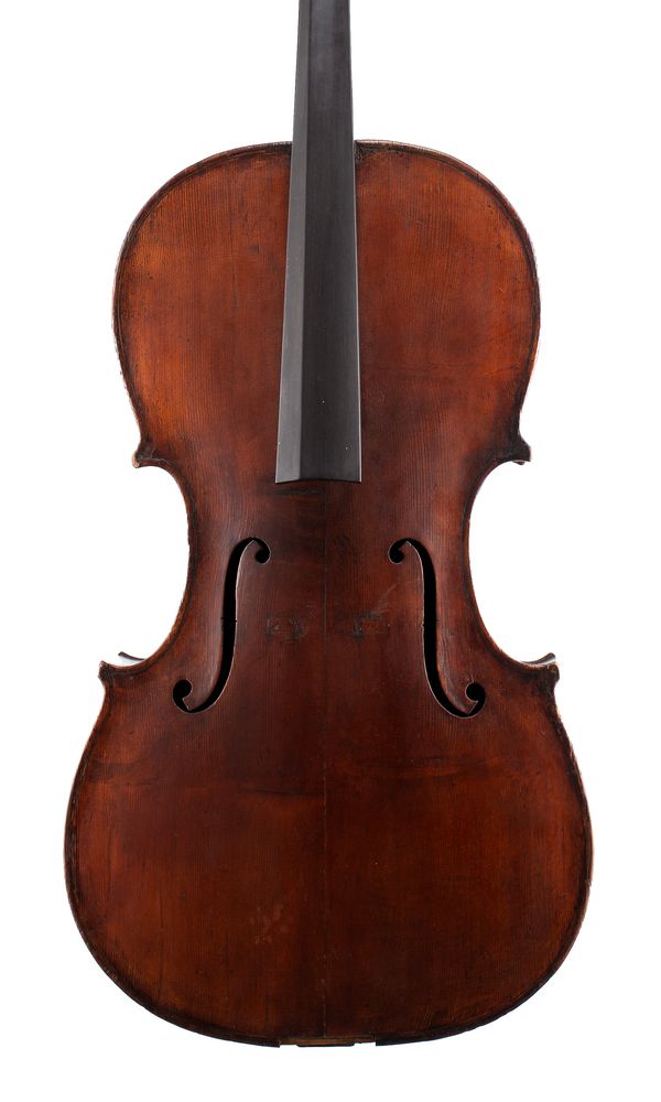 A half-sized cello, possibly by Lorenzo Ventapane, Naples, circa 1810