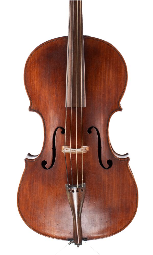 A 1/8 sized cello by John Ray, Burnley, 1927