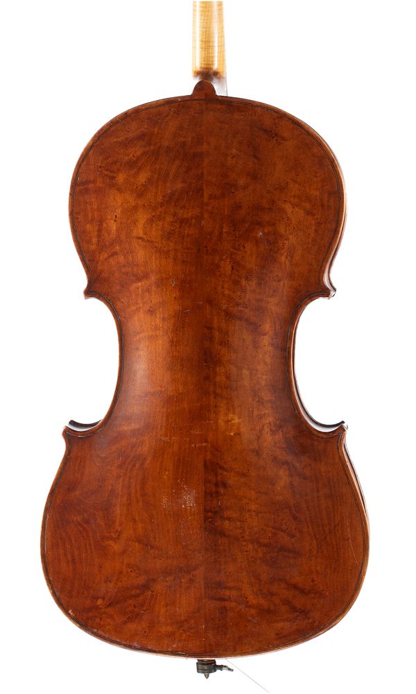A 1/8 sized cello by John Ray, Burnley, 1927 - back
