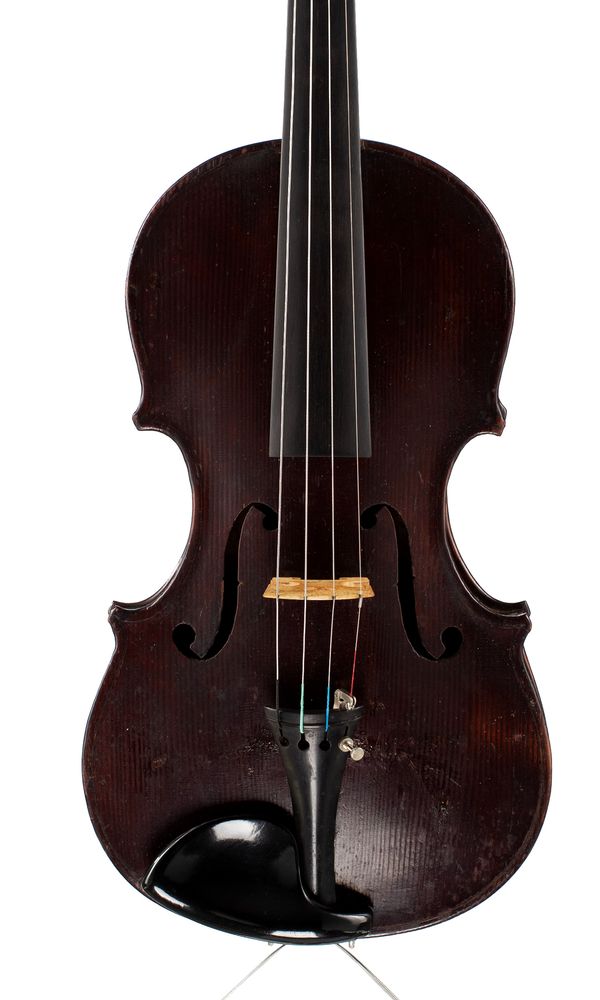 A violin, labelled John J. Molton, Redhill, 1928